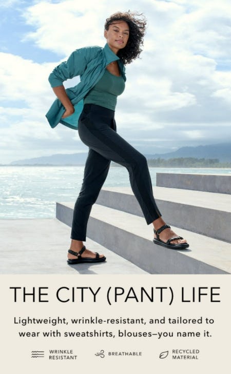 Our New City Pant Styles from Athleta