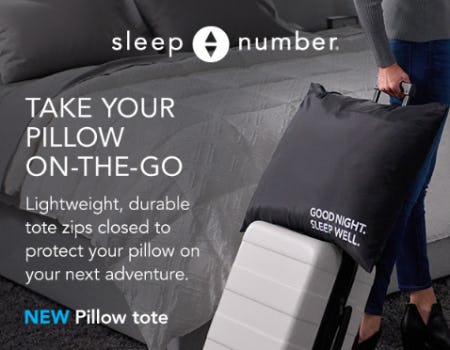 New Pillow Tote from Sleep Number                            