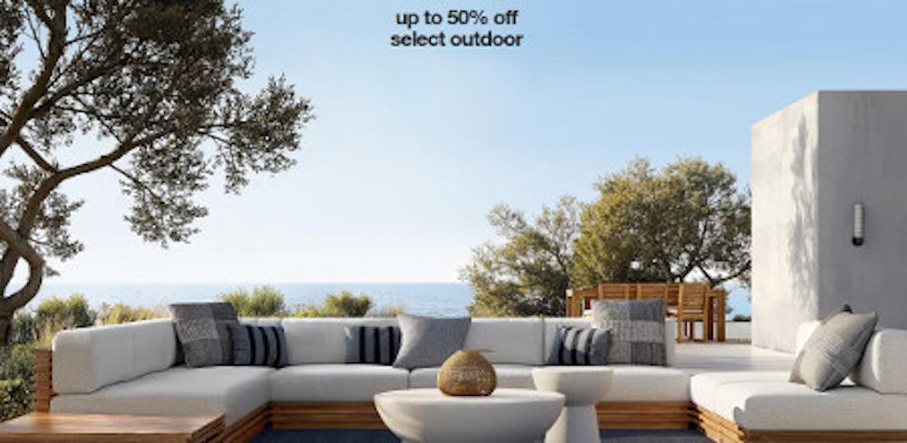 Up to 50% off Select Outdoor