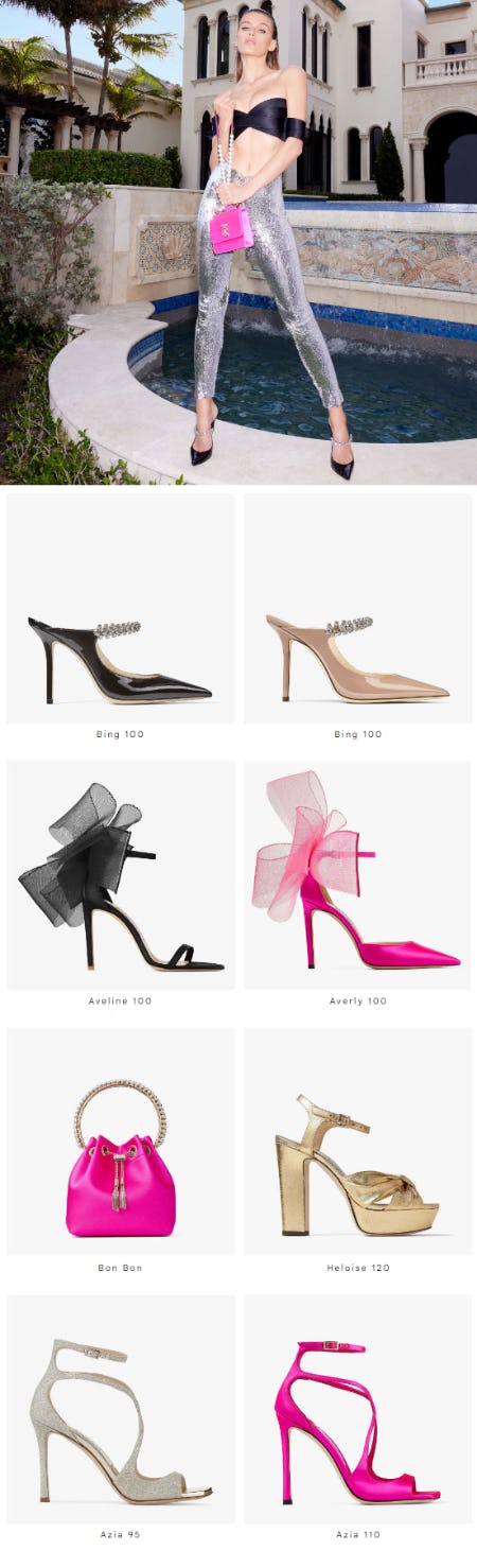 Discover Our Most Sought-After Styles from Jimmy Choo