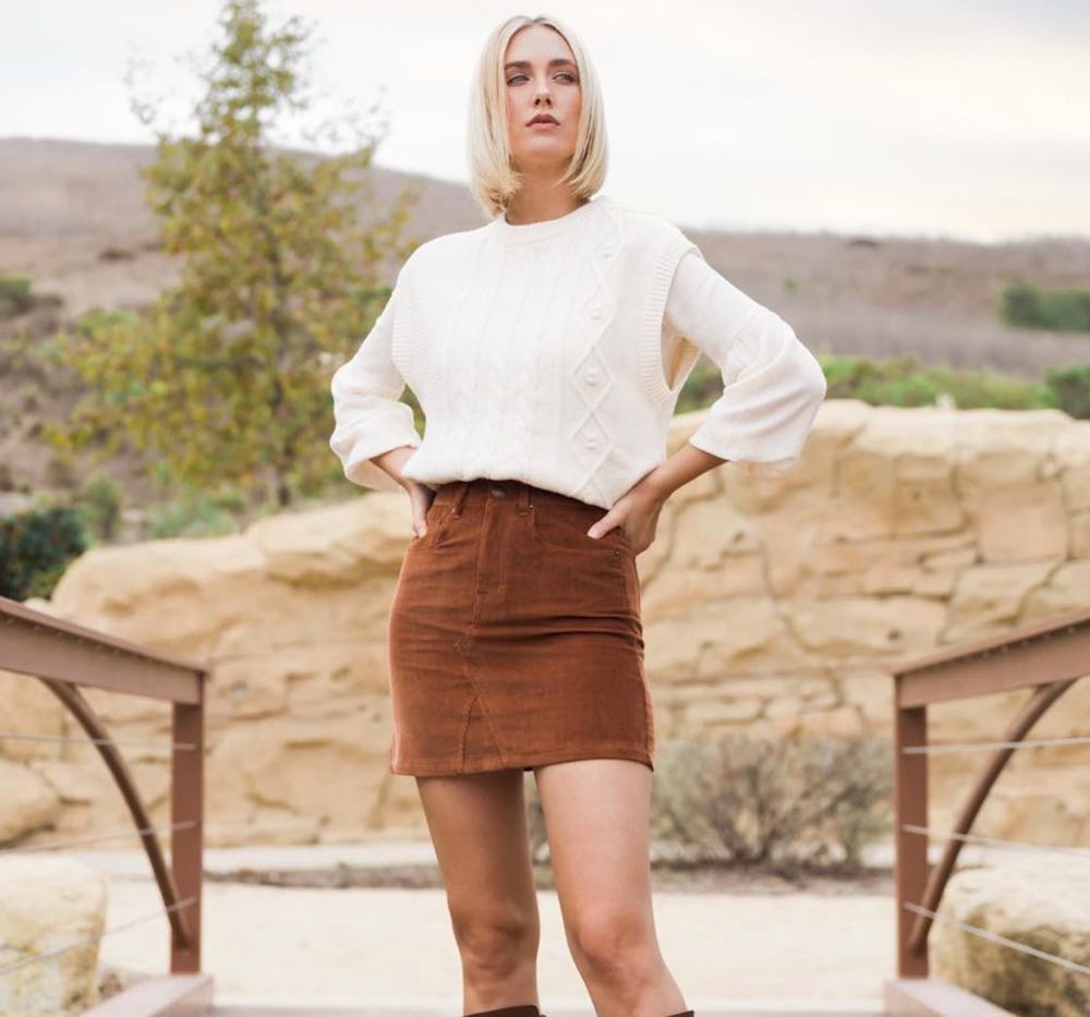 Corduroy skirt outlet jcpenney