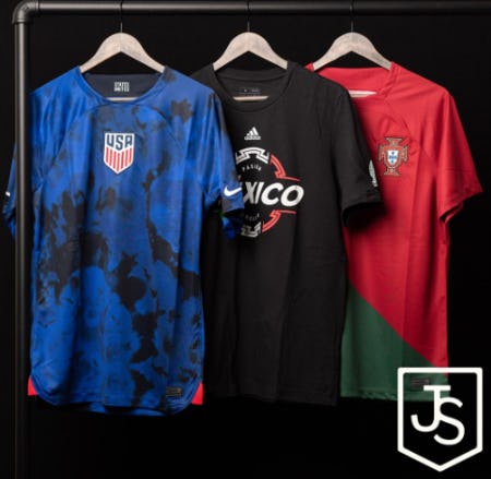 Gear Up for the World Cup this Weekend from Just Sports