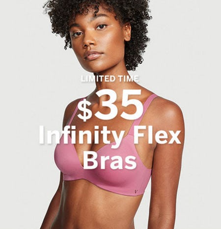 $35 Infinity Flex Bras from Victoria's Secret
