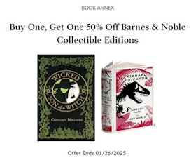 Buy One, Get One 50% Off Barnes & Noble Collectible Editions