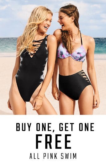 Buy One, Get One Free All PINK Swim from Victoria's Secret