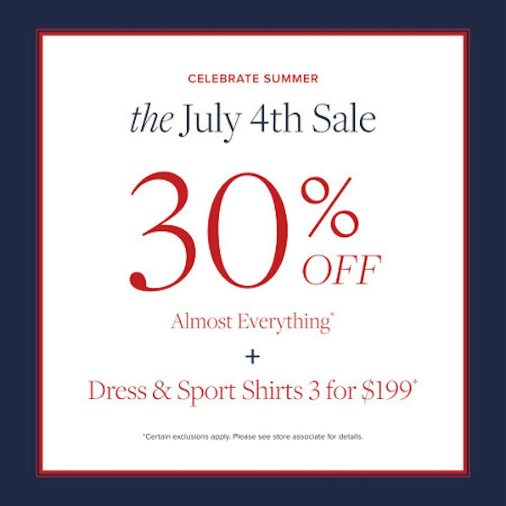 Celebrate Summer: The July 4th Sale!