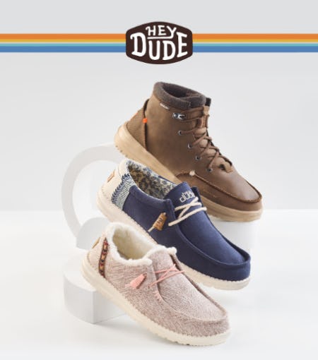 HEYDUDE has Arrived at Rack Room Shoes 
