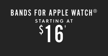 Bands for Apple Watch Starting at $16 from Fossil