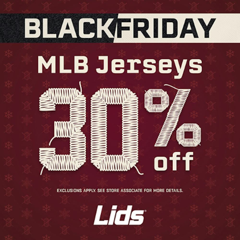 30% Off MLB Jerseys at Lids