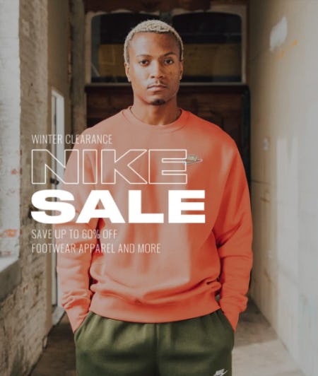 Winter Clearance Nike Sale from DTLR