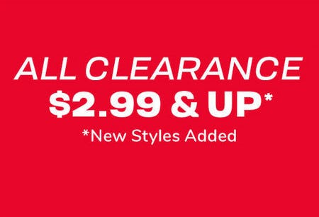 All Clearance $2.99 and Up from The Children's Place Gymboree