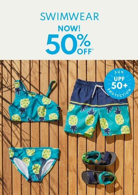 Swimwear Now 50% Off from Carter's