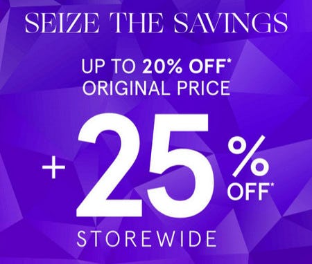 Seize the Savings from Zales