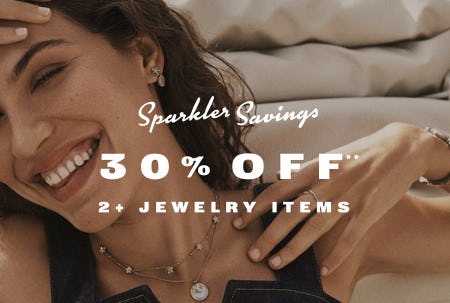 30% Off 2+ Jewelry Items from Fossil