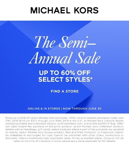 michael kors 4th of july sale