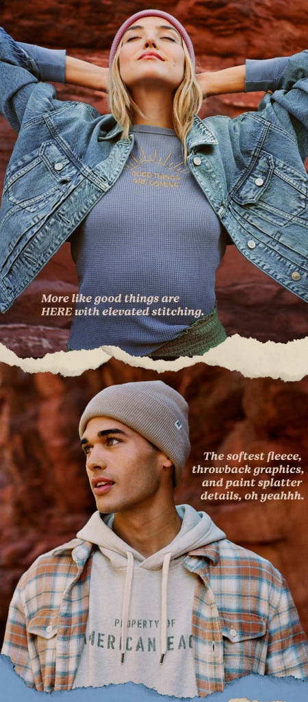 Meet Our Coziest Graphics from American Eagle