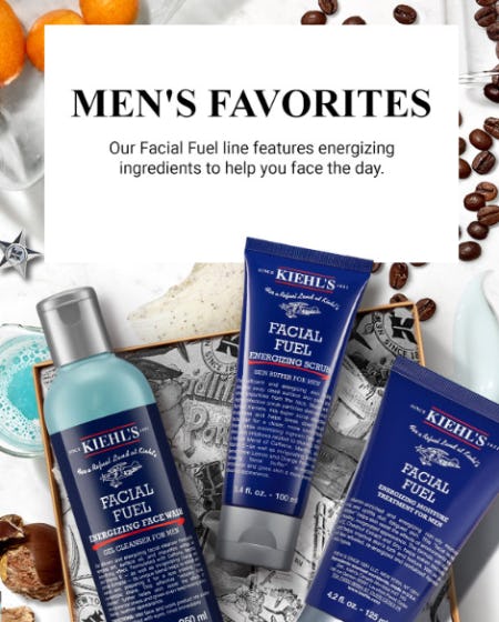 Discover our Men's Favorites from Kiehl's Since 1851