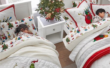 Layer on the Fun with Our Grinch™ Collection from Pottery Barn Kids