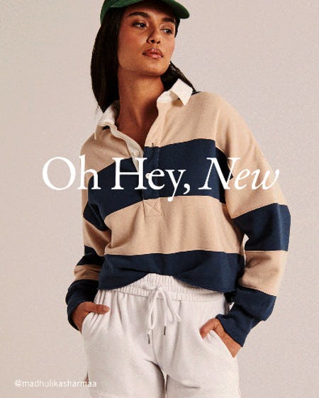 Shop New Arrivals from Abercrombie & Fitch
