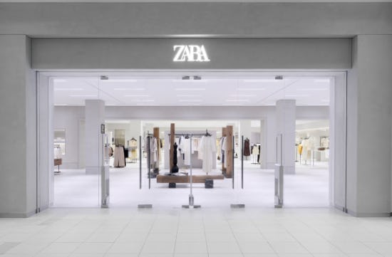 Zara Store Front