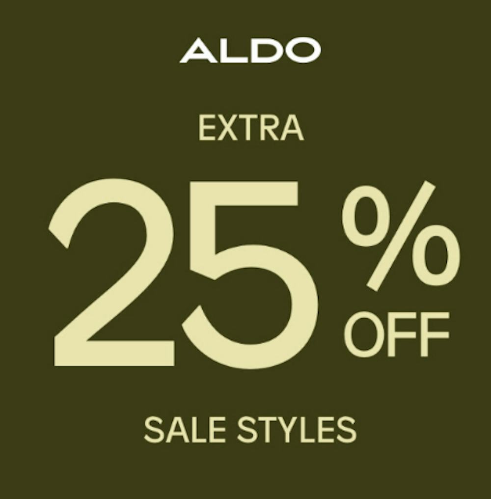 Extra 25% Off Sale Styles