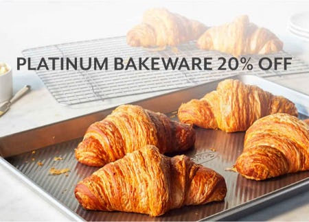 Platinum Bakeware 20% Off from Sur La Table