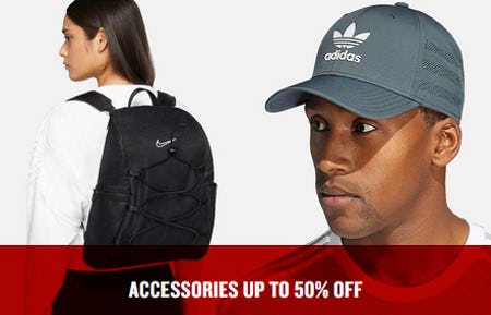 Accessories Up to 50% Off from JD Sports