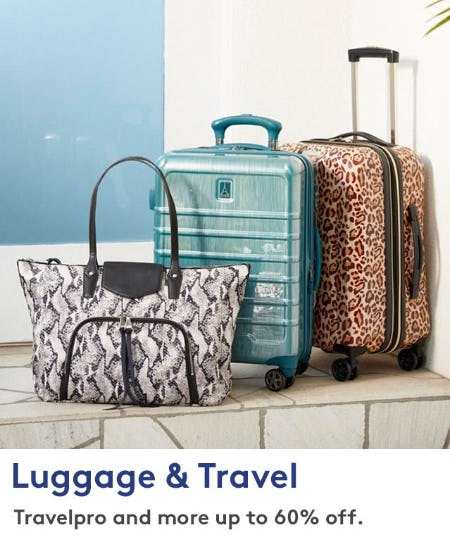 Travelpro and More Up to 60% Off