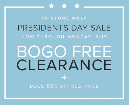 Presidents Day Sale from Torrid