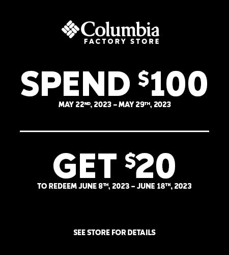 Spend $100 and Get a $20 Coupon