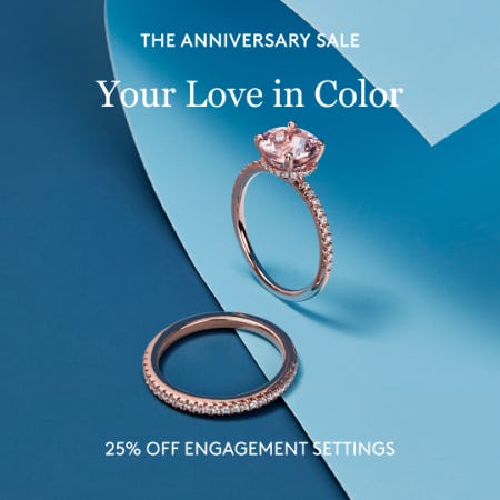 Blue Nile Anniversary Sale from Blue Nile