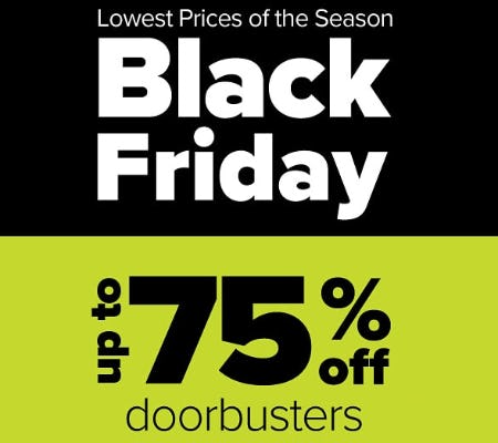 Black Friday Up To 75 Off Doorbusters At Belk Store