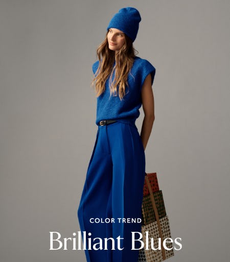 Color Trend: Brilliant Blue