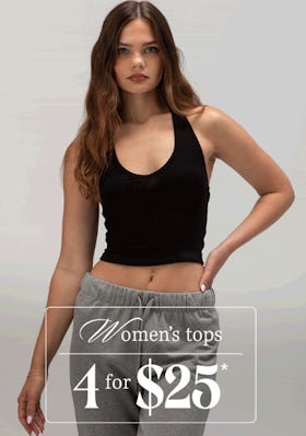 Women's Tops 4 For $25