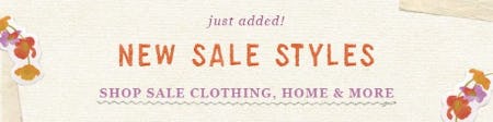 New Sale Styles from Anthropologie
