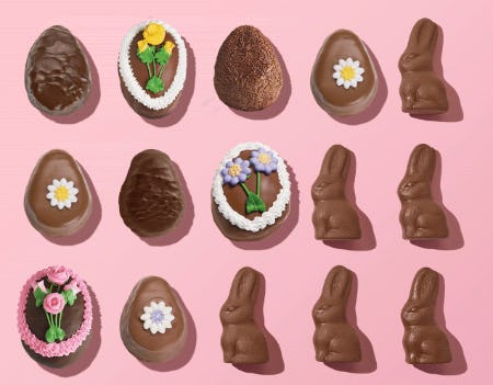 Bunnies & Eggs for Everyone from See's Candies