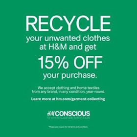 H&M recycle program