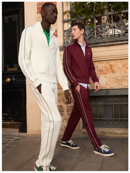 New FW23 Tracksuits from Lacoste