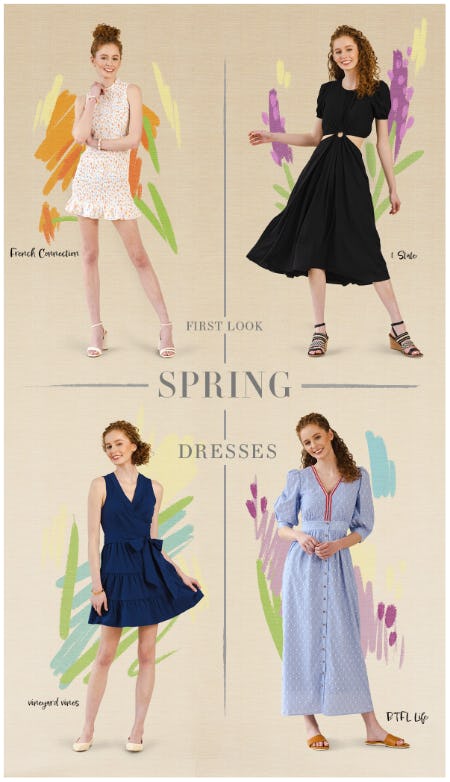 Spring Dresses from Von Maur