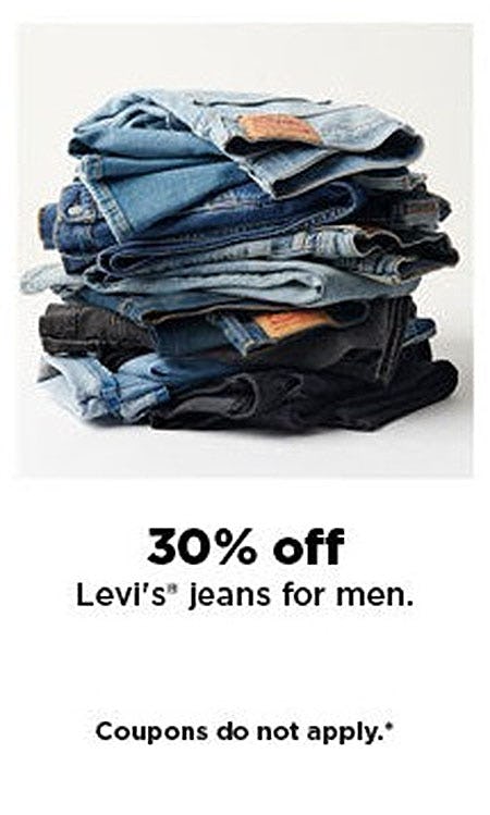 levi jeans on sale at kohl's