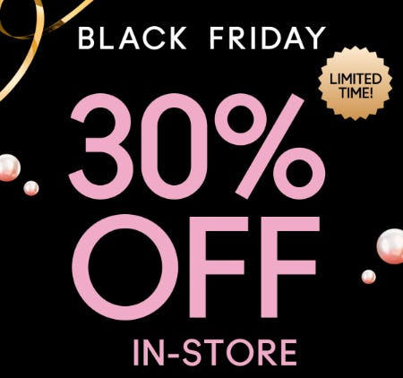 Black Friday Sale 30% Off