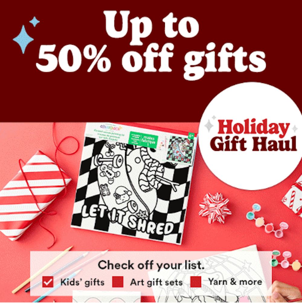 Up to 50% Off Gifts