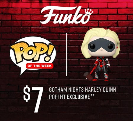 $7 Gotham Nights Harley Quinn Pop! HT Exclusive from Hot Topic
