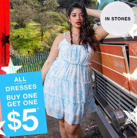 Buy One Get One $5 Dresses from rue21