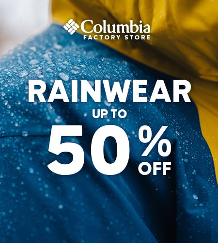Shop Rainwear at Columbia Factory Store!