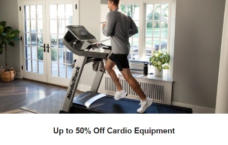 Up to 50% Off Cardio Equipment