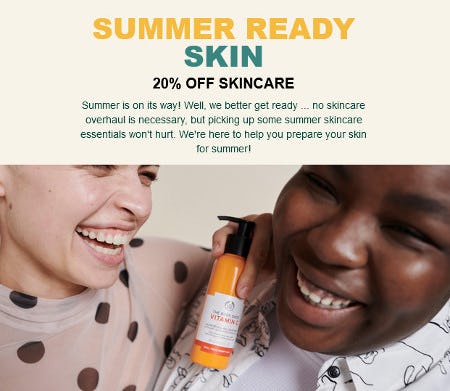 20% Off Skincare