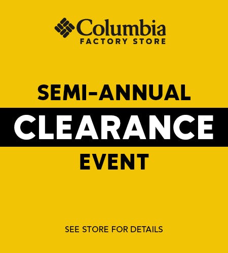 Semi - Annual Clearance Event