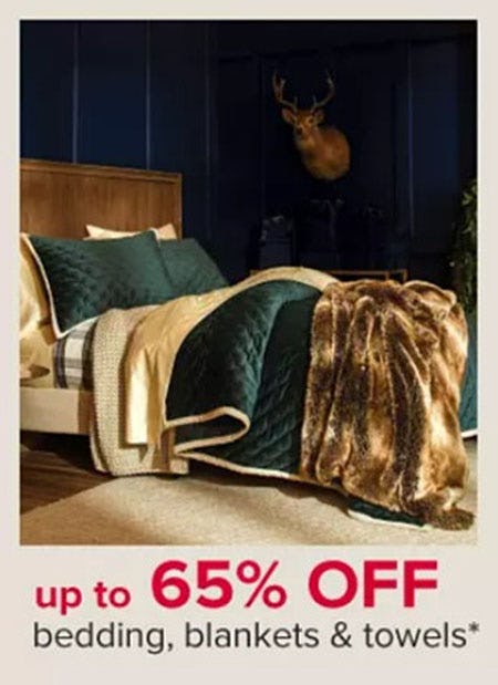 Up to 65% Off Bedding, Blankets & Towels from Belk                                    