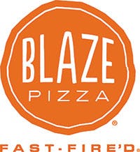 Blaze Fast Fired Pizza Logo